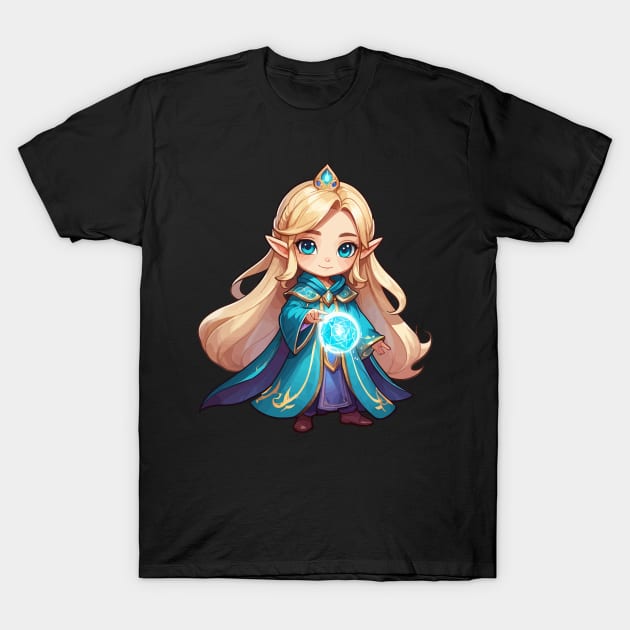 Mage Fantasy Illustration T-Shirt by FluffigerSchuh